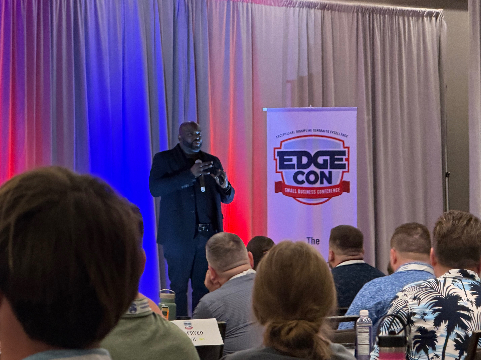 Brown speaking at EdgeCon Small Business Conference